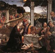 Domenico Ghirlandaio Adoration of the Shepherds oil